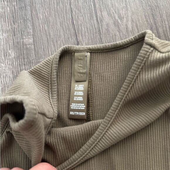 Skims Army Soft Lounge Sleeveless Long Dress - Picture 5 of 6